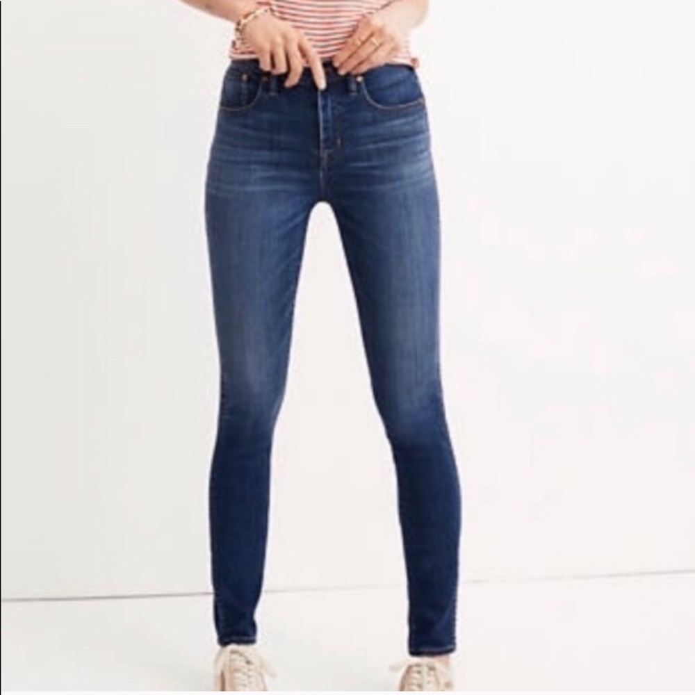 Madewell 10” High Rise Skinny Ankle Sz 27
